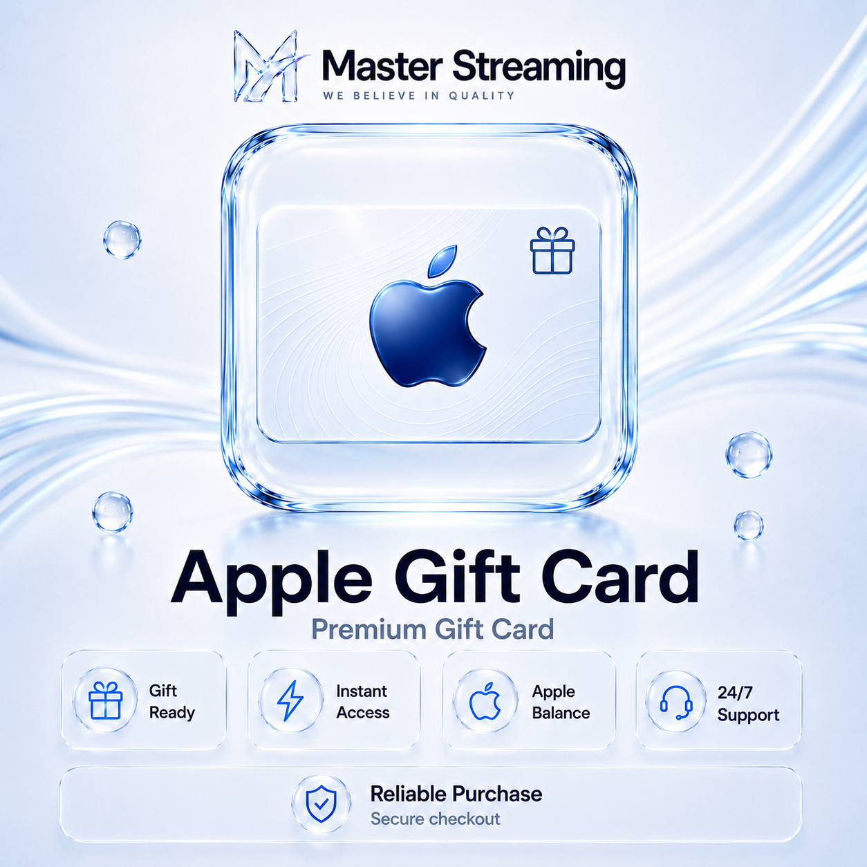 Apple Gift Card USA – Digital Code for US Region Apple Account